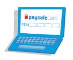 Entri kode PIN Paysafecard